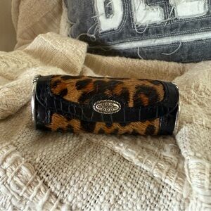Brighton Brown and Black Lipstick holder